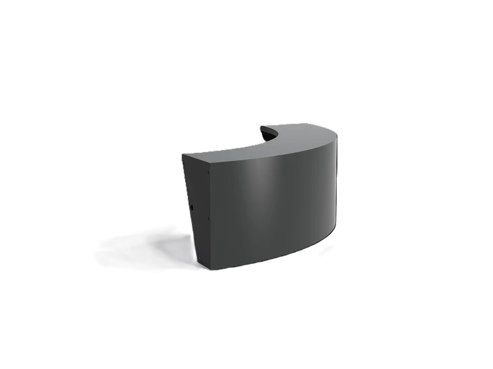 Tukireunus, ulkokaari r1500 mm, leveä yläosa