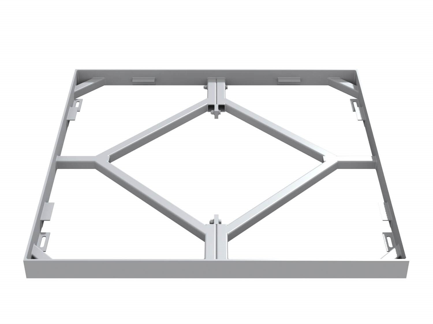 Suojaritilän kehys 1250x1250x80mm