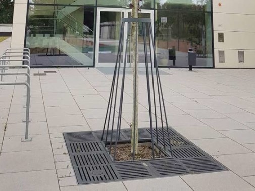 Juuriston suojaritilä, 2000x2000 mm