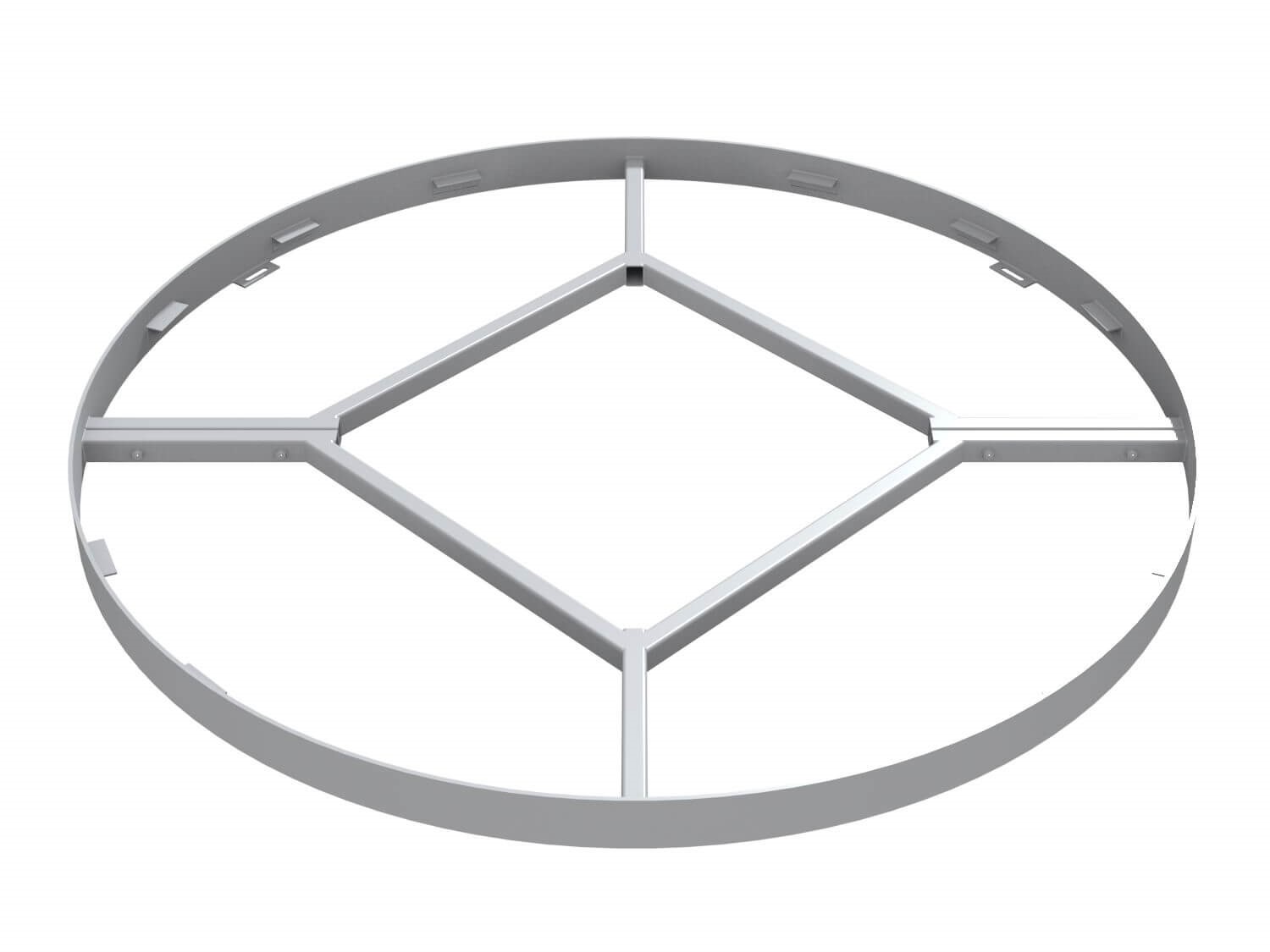 Suojaritilän kehys D2000 mm